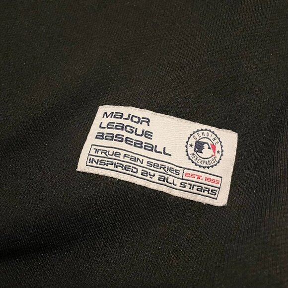 Vtg True Fan MLB Houston Astros Lance Berkman 17 Button Up Jersey Size XL - Picture 10 of 16